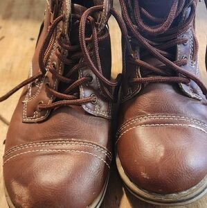 Men's Brown Leather Boots